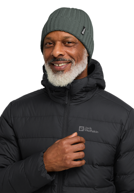 RIB KNIT BEANIE
