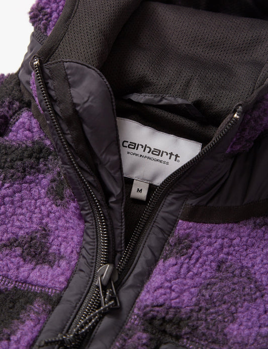 Polaire Prentis - Camouflage flou/violet