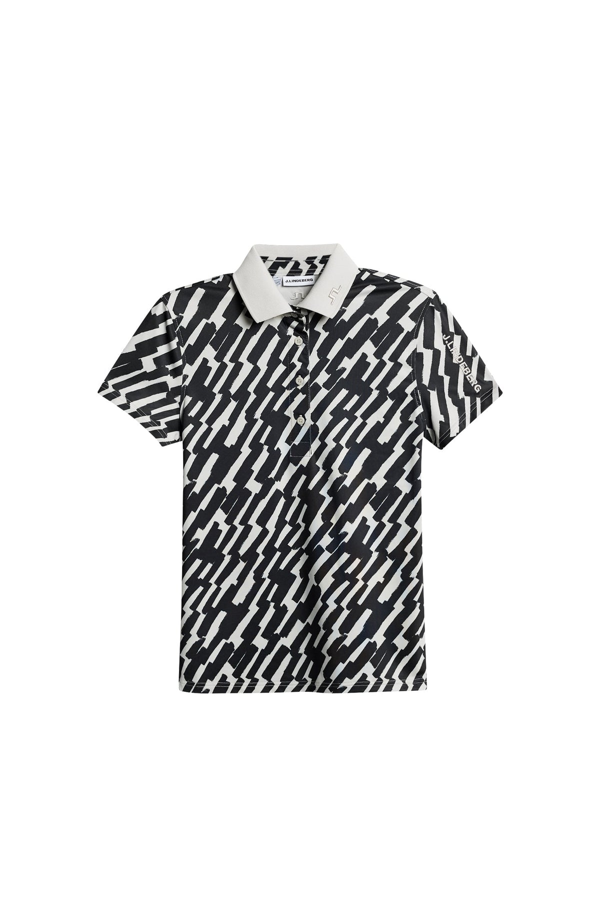 Tour Tech Print Polo / Oak Moonbeam M