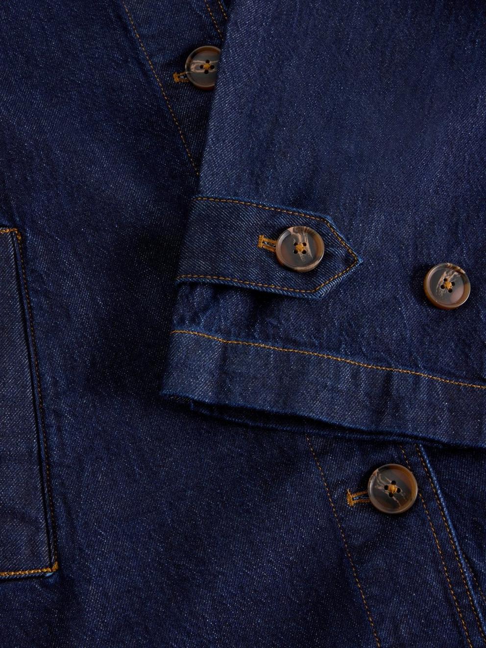 Oakleigh Denim Long Sleeve Coat