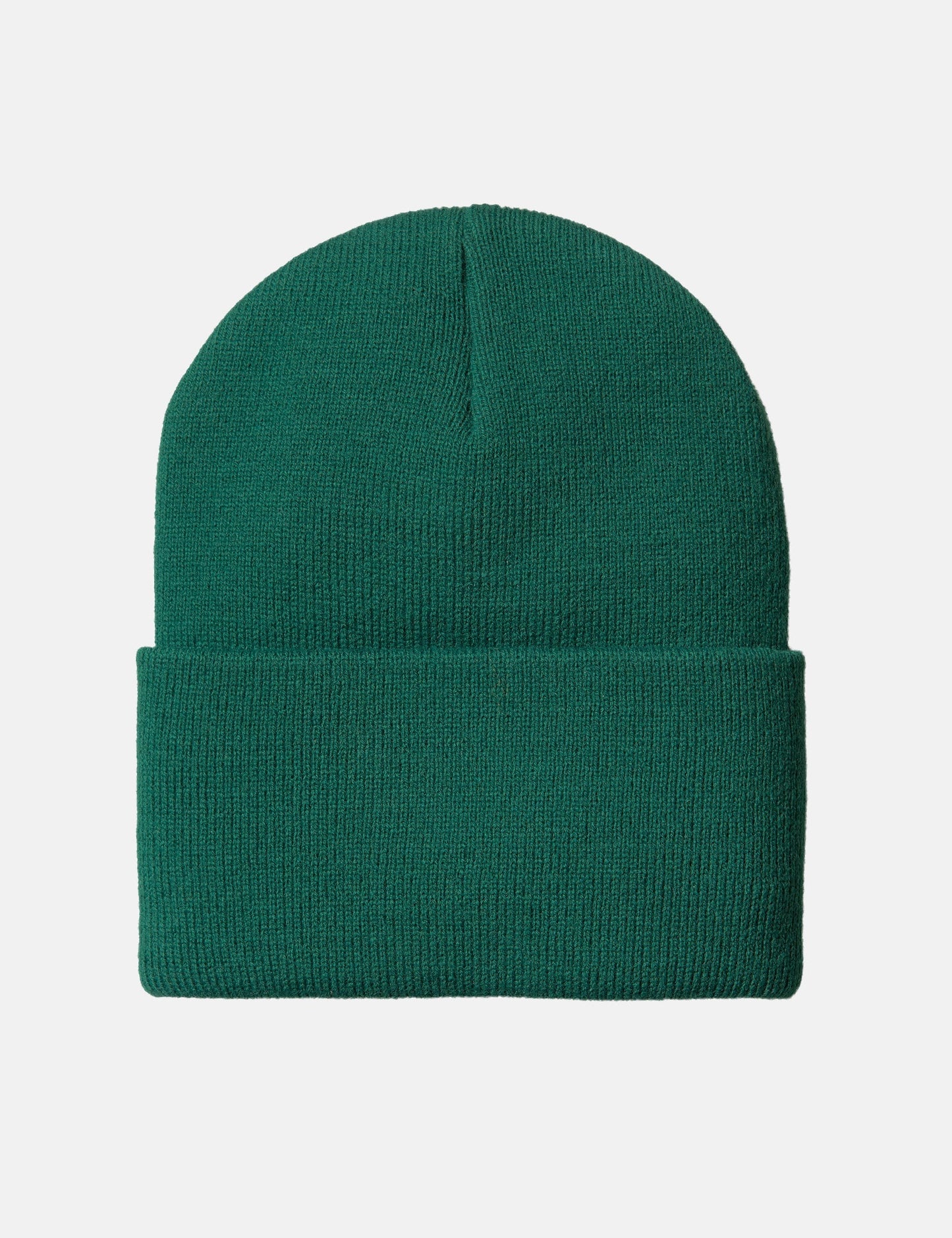 Bonnet en acrylique avec manchette - Vert cerfeuil