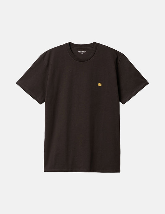 T-shirt Chase – Marron Terre d'ombre Foncé
