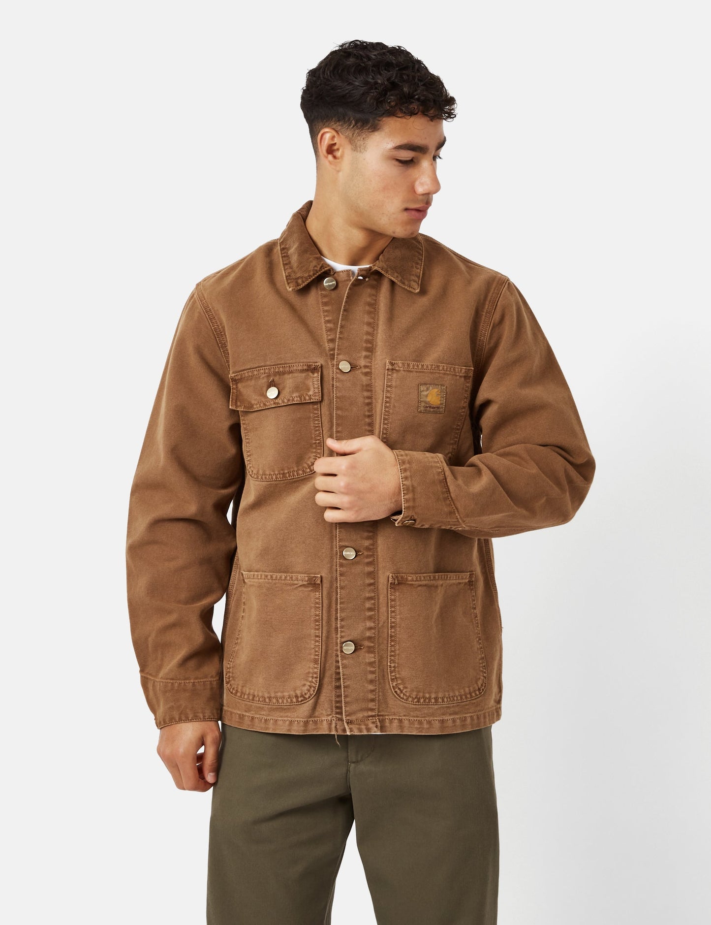 Michigan Coat - Boxwoodgrün/Schwarz