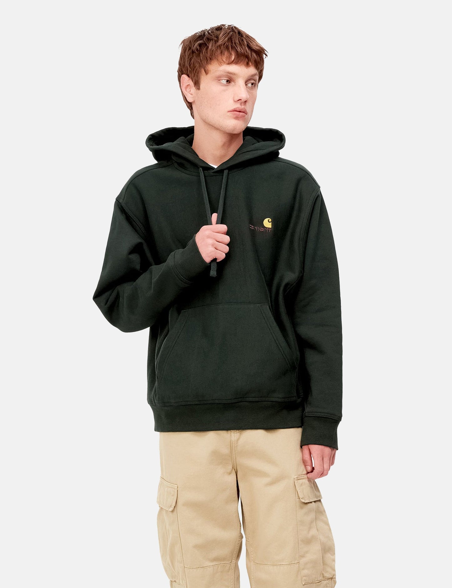 American Script Kapuzenpullover – Natur