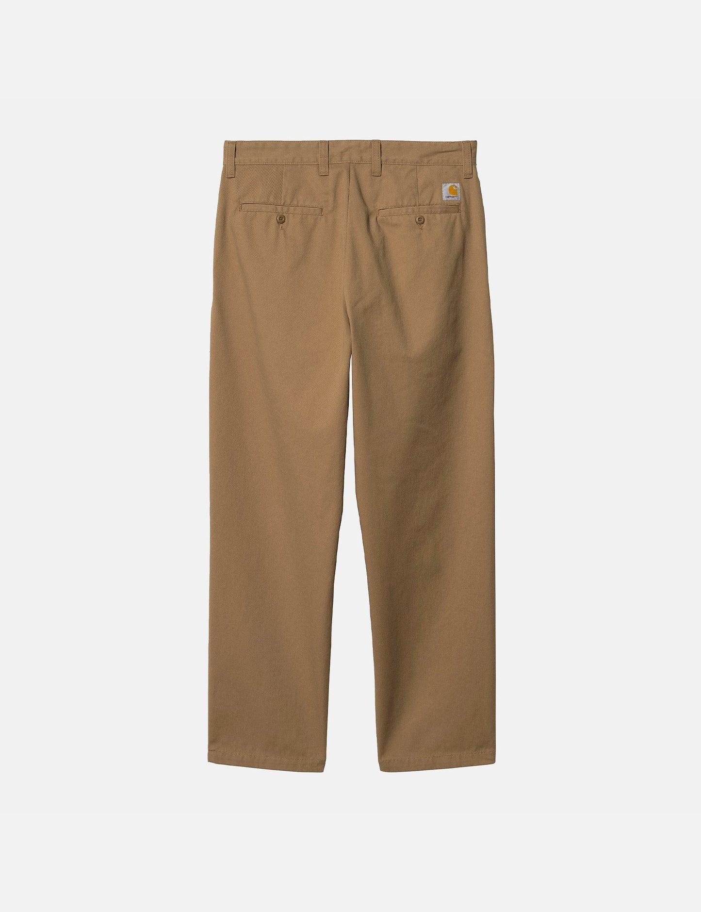 Pantalon Calder (coupe décontractée, fuselée) - Marron Bison rincé