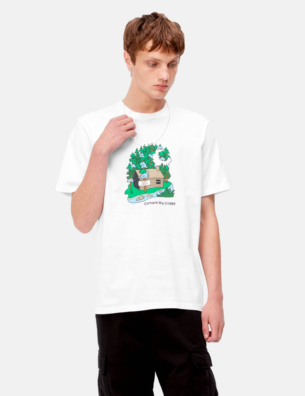 Kabinen-T-Shirt – Schwarz