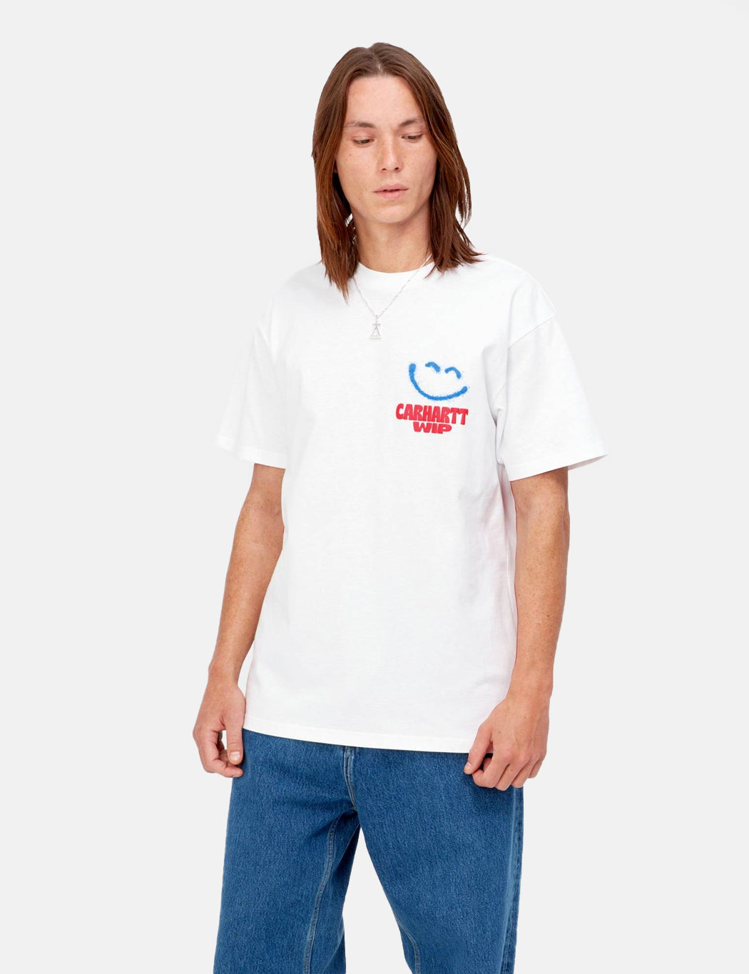 Happy Script T-Shirt - Schwarz