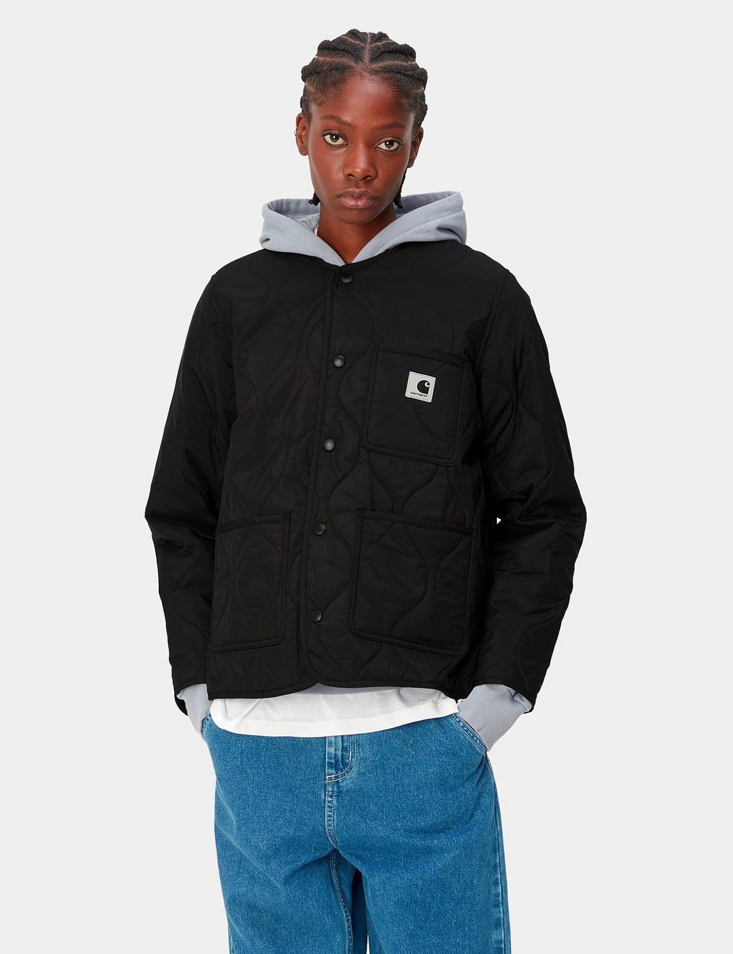 Damen-Steppjacke Skyler – Pflanzengrün