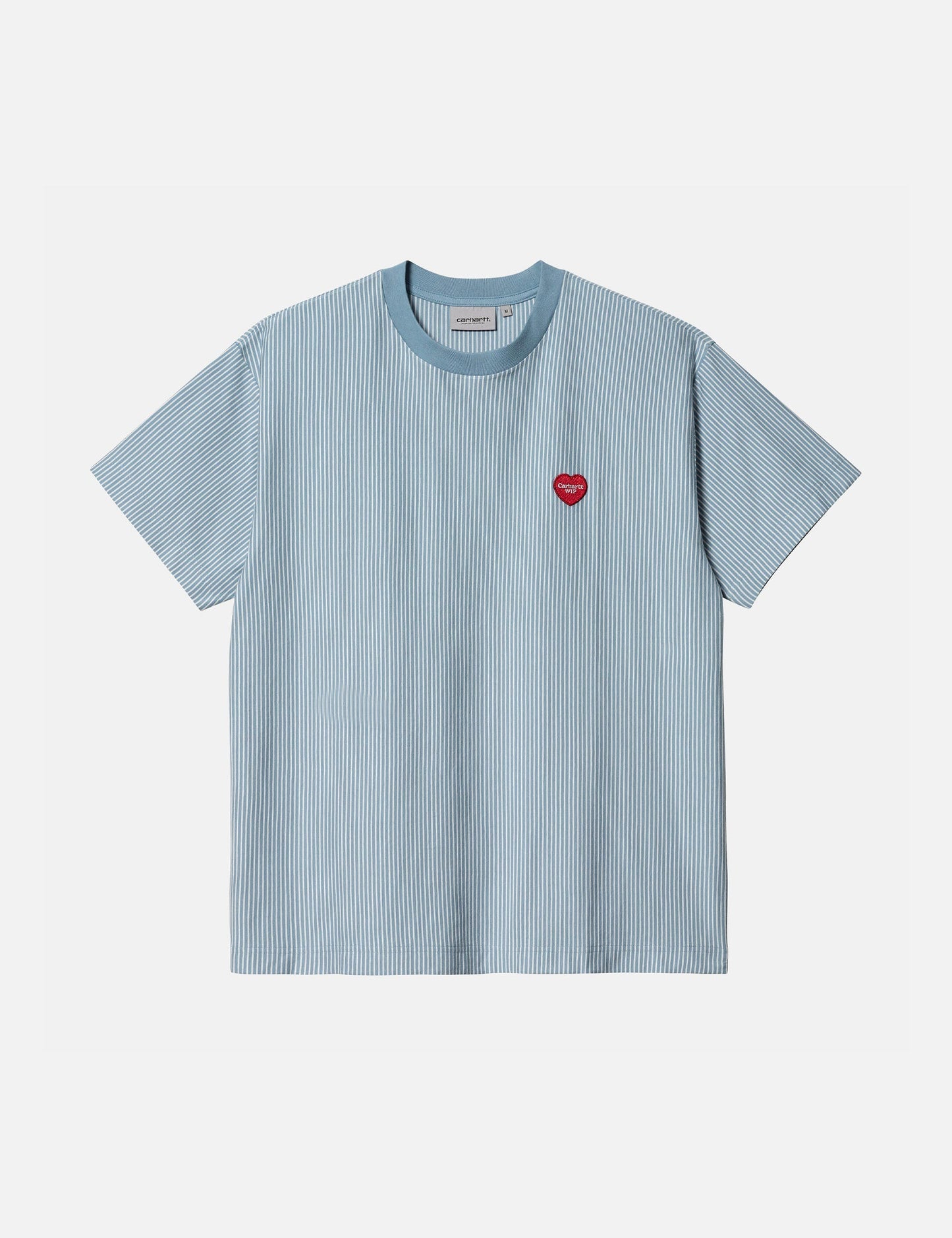 Terrell T-Shirt (Streifen) – Bleichmittel/Wachs