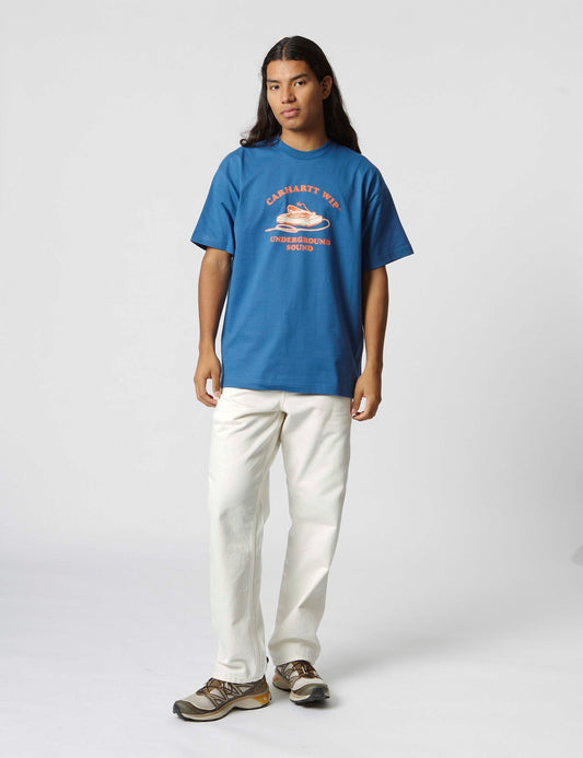 Underground Sound T-Shirt (Bio) - Liberty Blue
