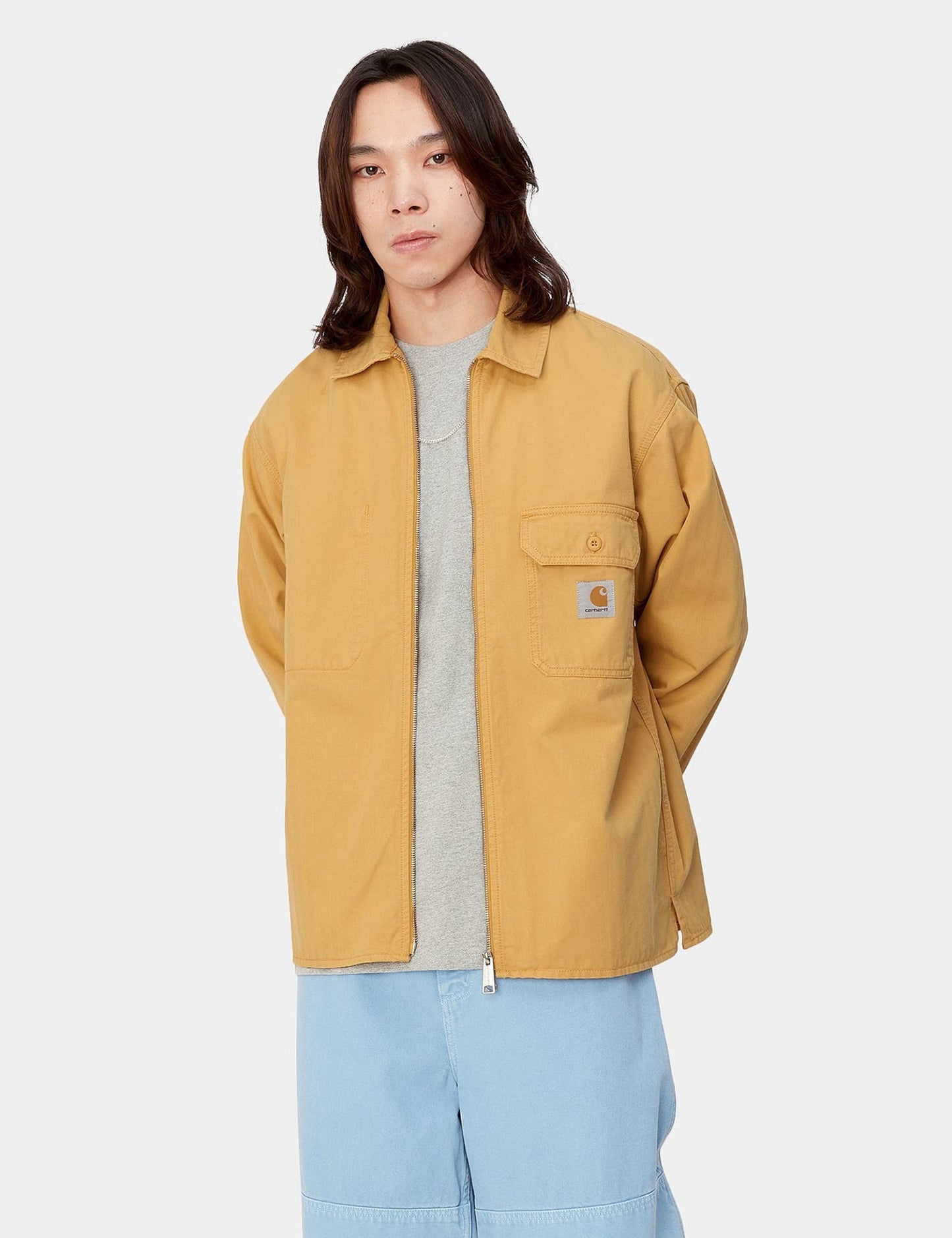 Rainer Overshirt – Dundee Green Garment Dyed