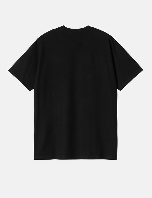 T-shirt Amour de poche - Noir