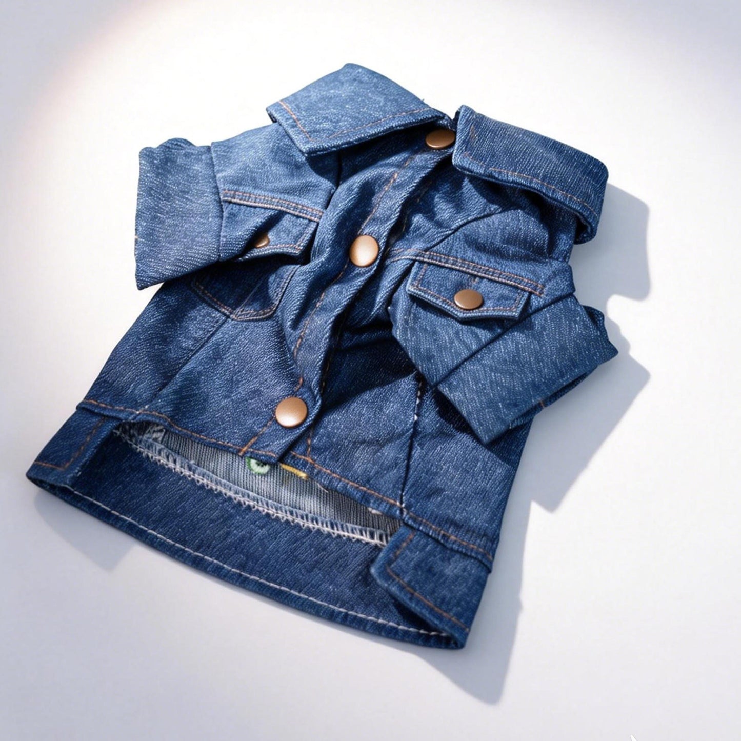 Personalized Embroidered Name Pet Birthday Denim Jacket | inCloth68