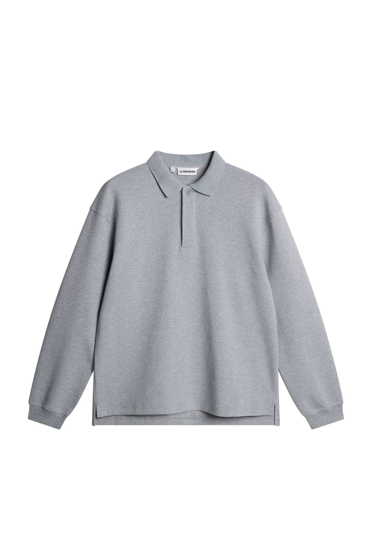 Cadan Polo Sweater / Medium Grey Melange