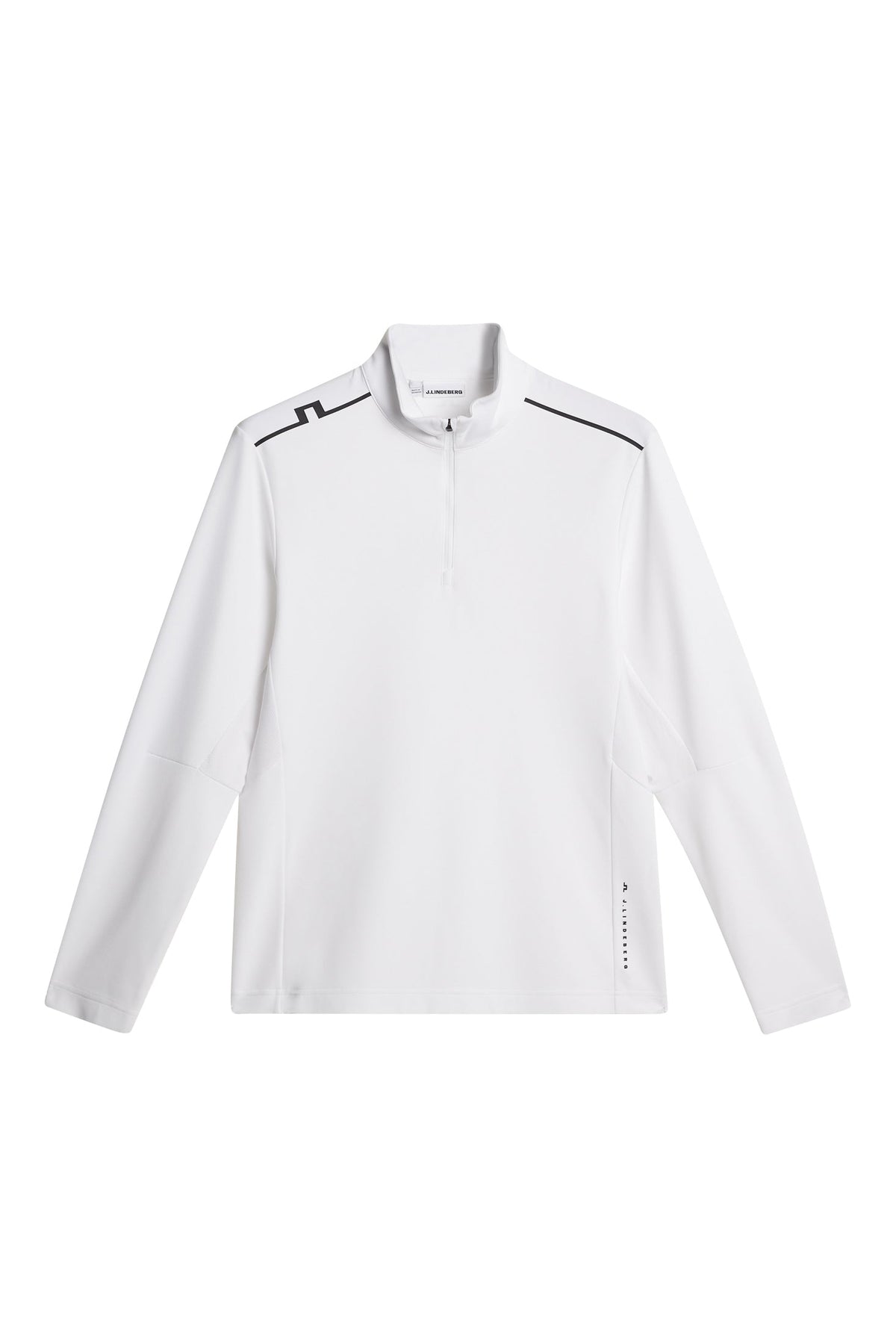 Leon Quarter Zip Mid Layer / White