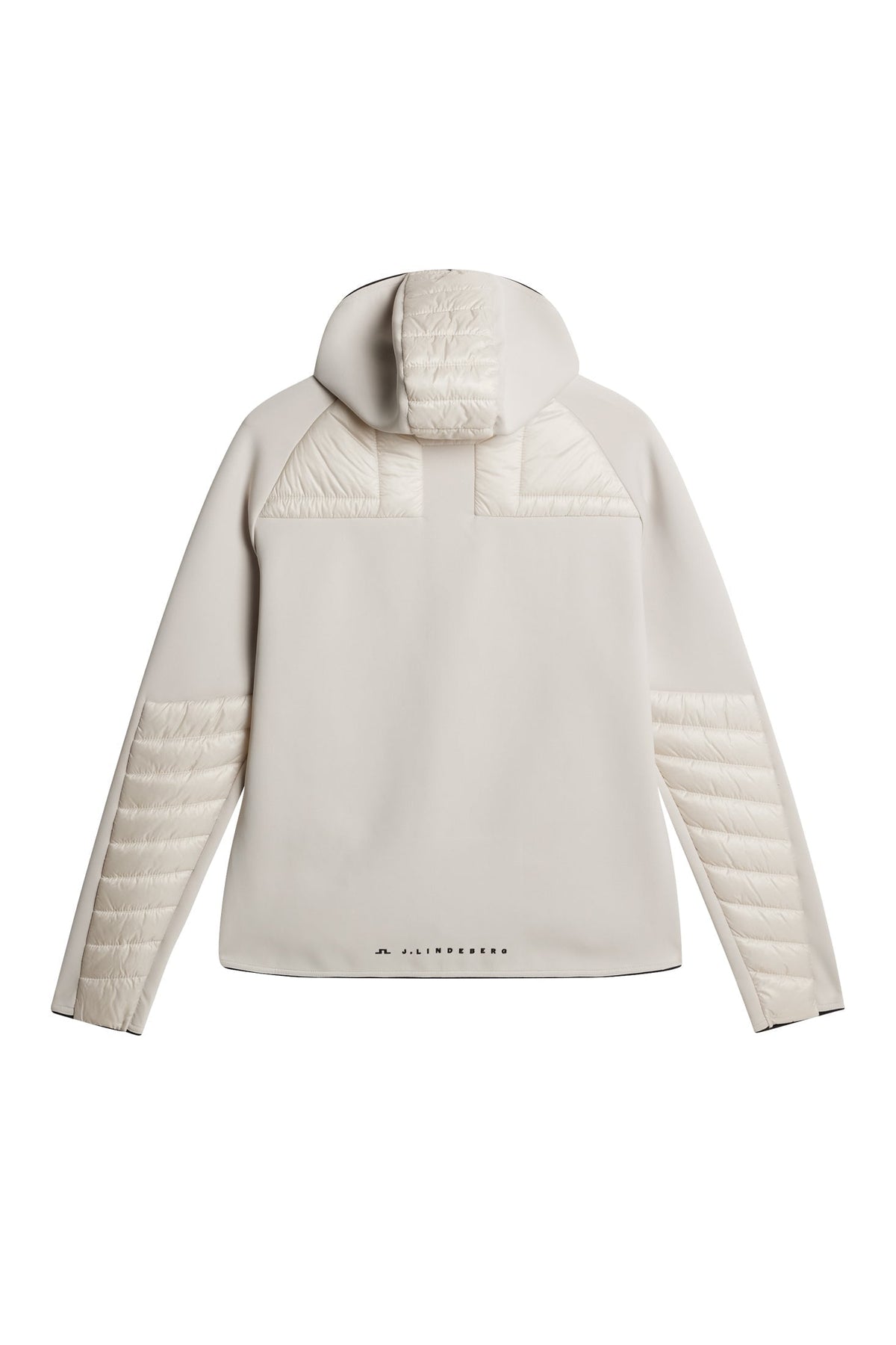 Heyden Quilt Hybrid Hood / Moonbeam