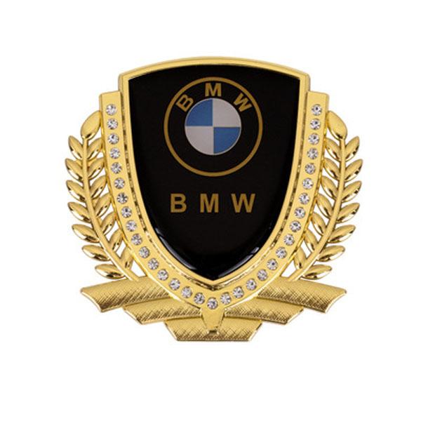Heißer Verkauf 🎉50 % RABATT🎉3D Weizenohr Diamant Metall Kreativer Autoaufkleber