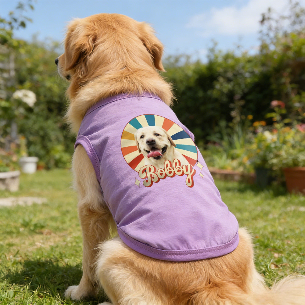 T-shirt personnalisé avec photo de votre animal de compagnie | inCloth66