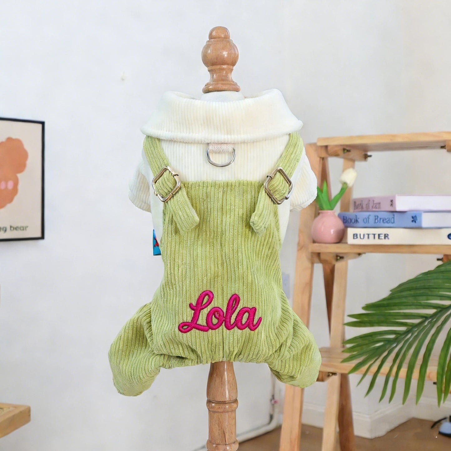 Combinaison personnalisée brodée au nom de l'animal | inCloth21