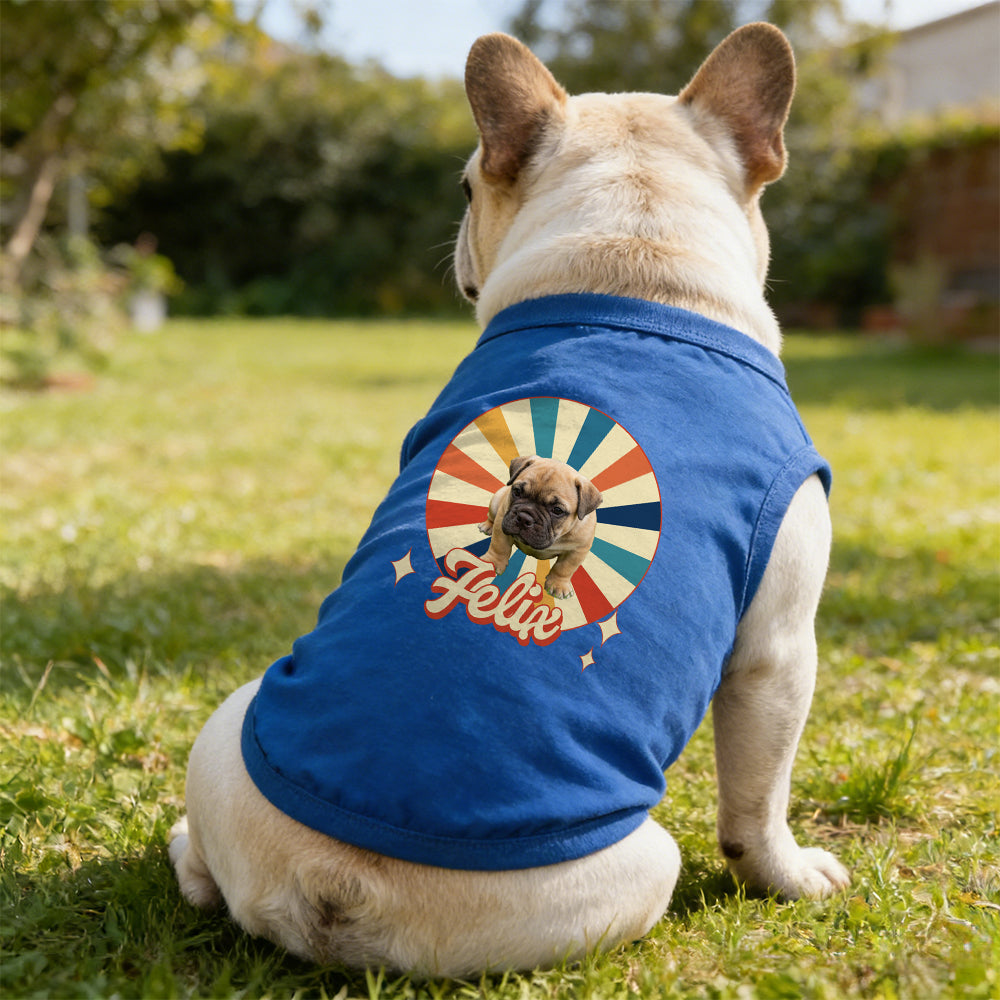 T-shirt personnalisé avec photo de votre animal de compagnie | inCloth66