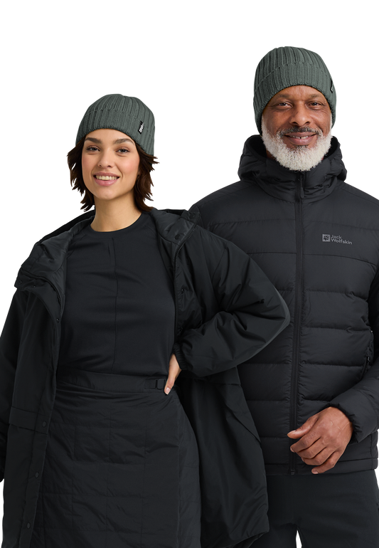 RIB KNIT BEANIE
