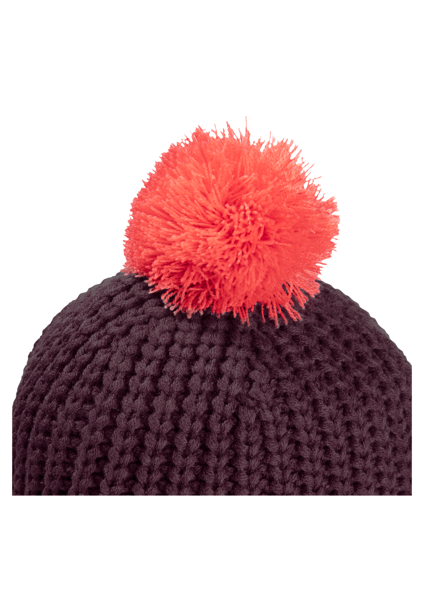 POMPOM BADGE BEANIE K