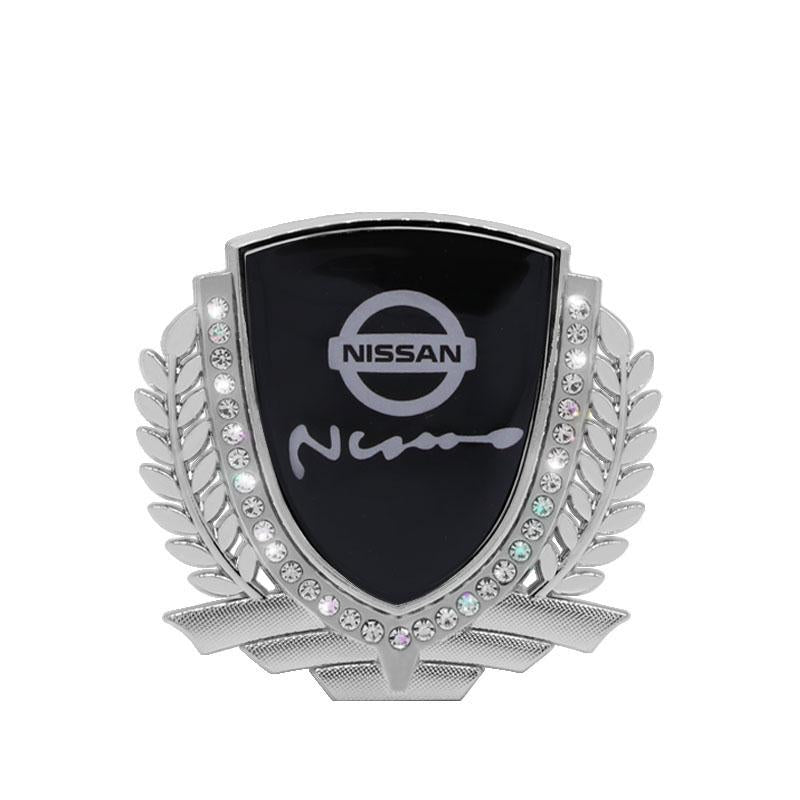 Heißer Verkauf 🎉50 % RABATT🎉3D Weizenohr Diamant Metall Kreativer Autoaufkleber