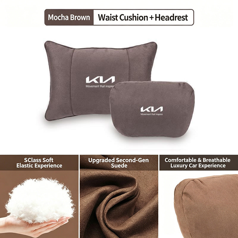Hot Sale 🔥50% OFF🔥Maybach-Style Cushion Pillow(Headrest + Lumbar Support)