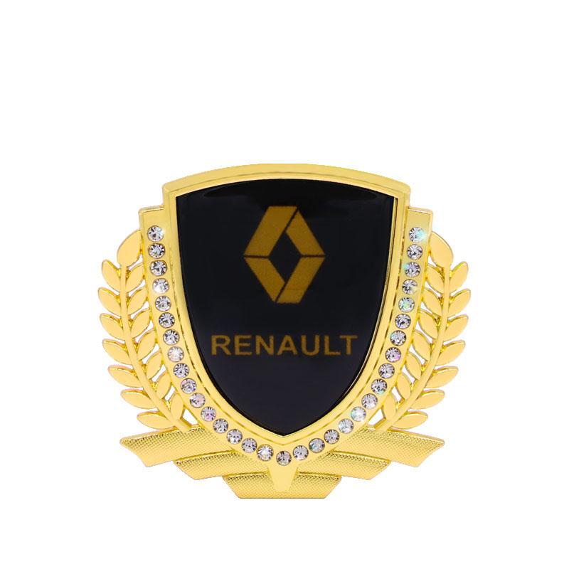 Heißer Verkauf 🎉50 % RABATT🎉3D Weizenohr Diamant Metall Kreativer Autoaufkleber