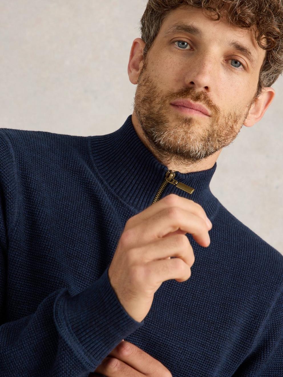 Attadale Funnel Neck Jumper