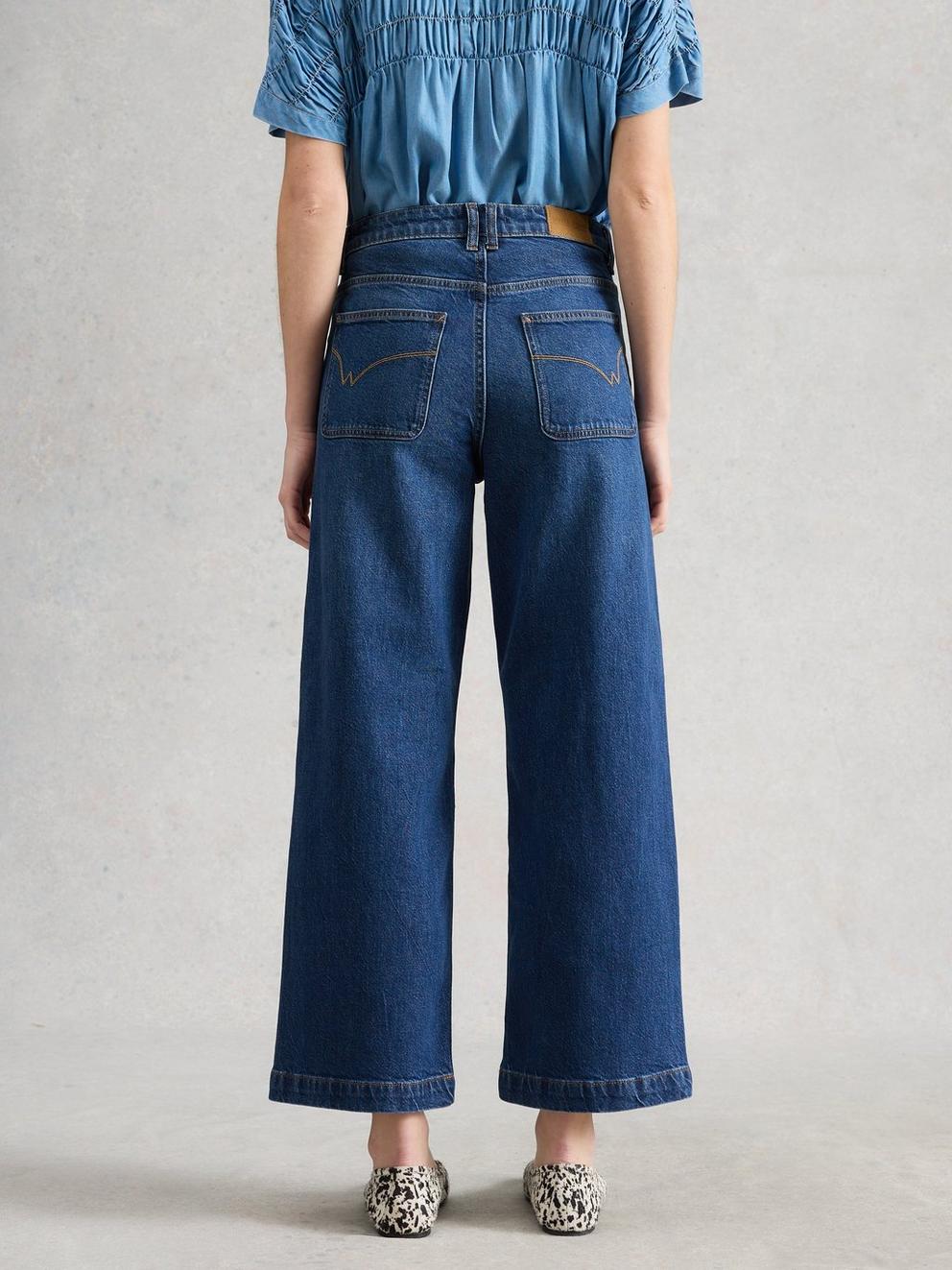 Tia Wide Leg Crop Jean