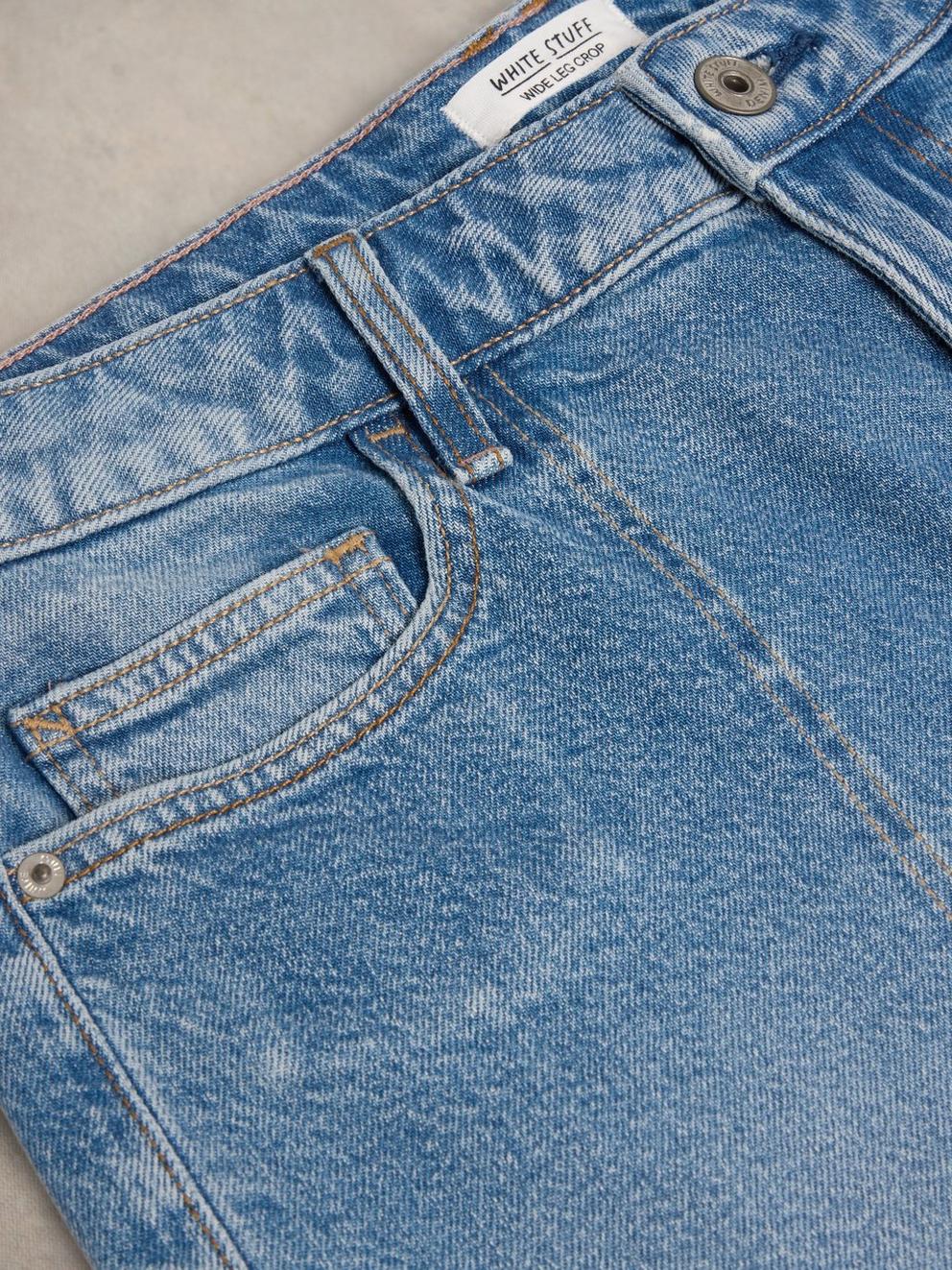 Tia Wide Leg Crop Jean