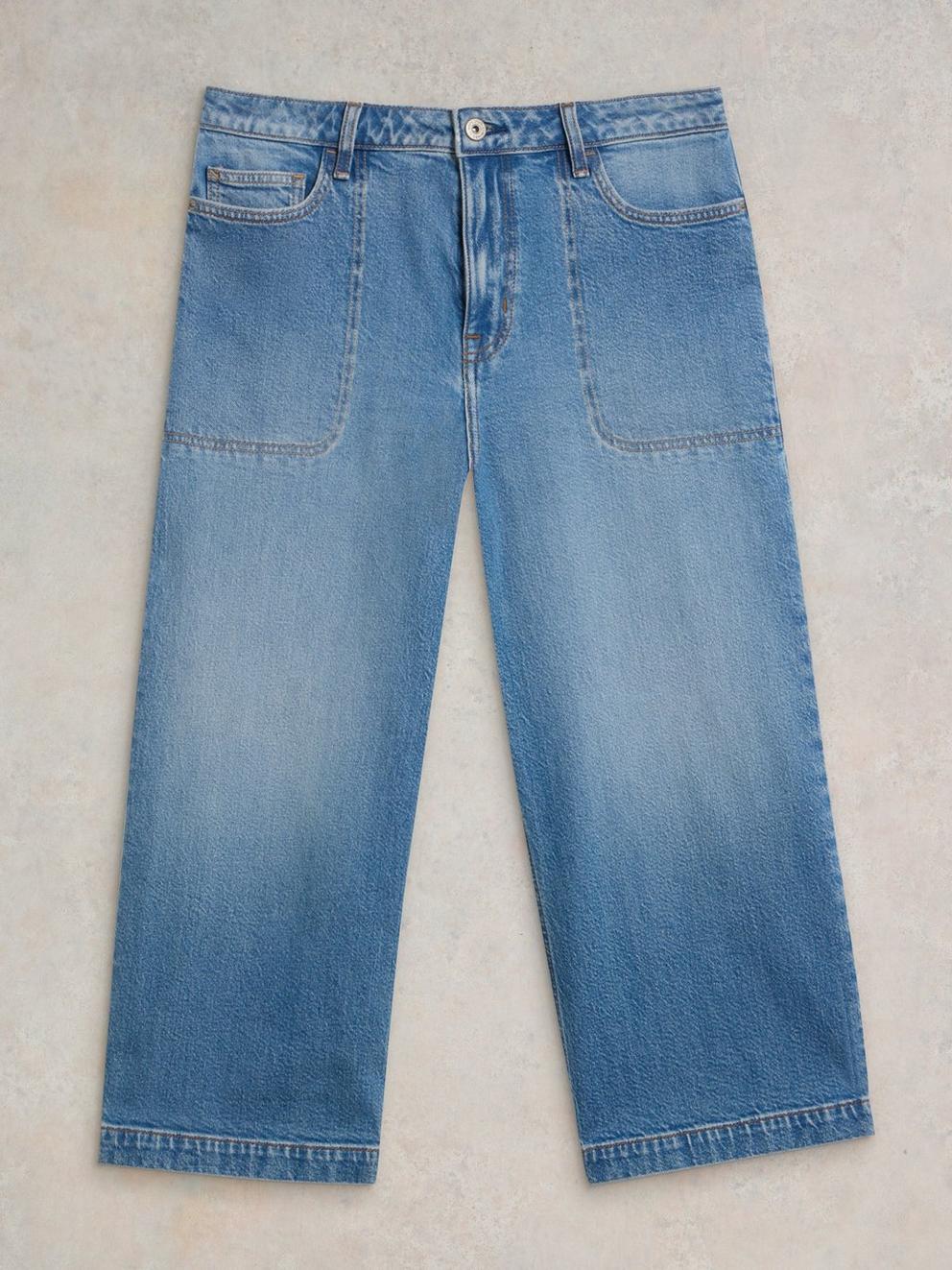 Tia Wide Leg Crop Jean