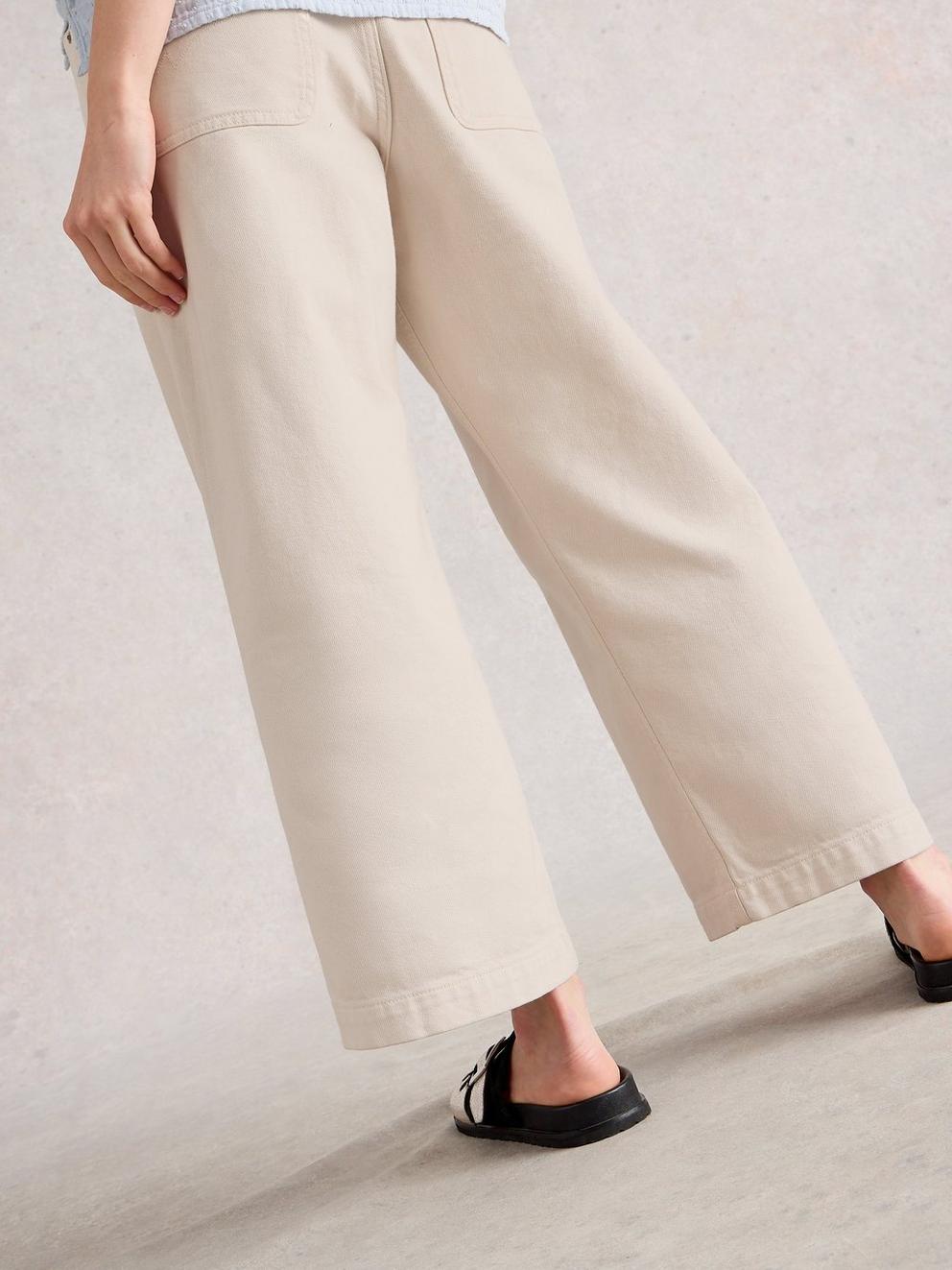 Tia Wide Leg Crop Jean