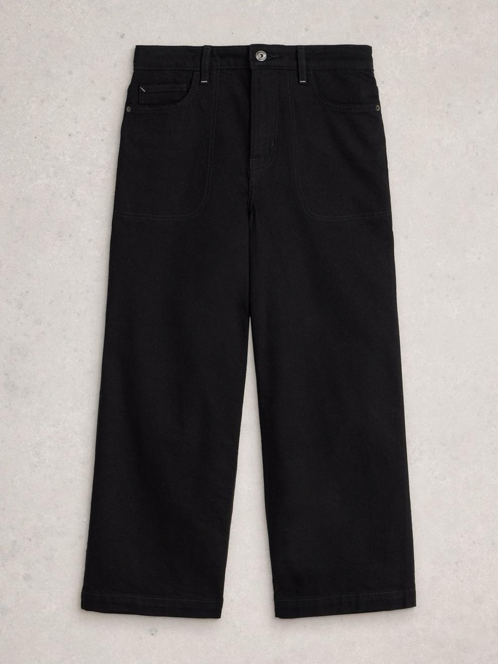 Tia Wide Leg Crop Jean