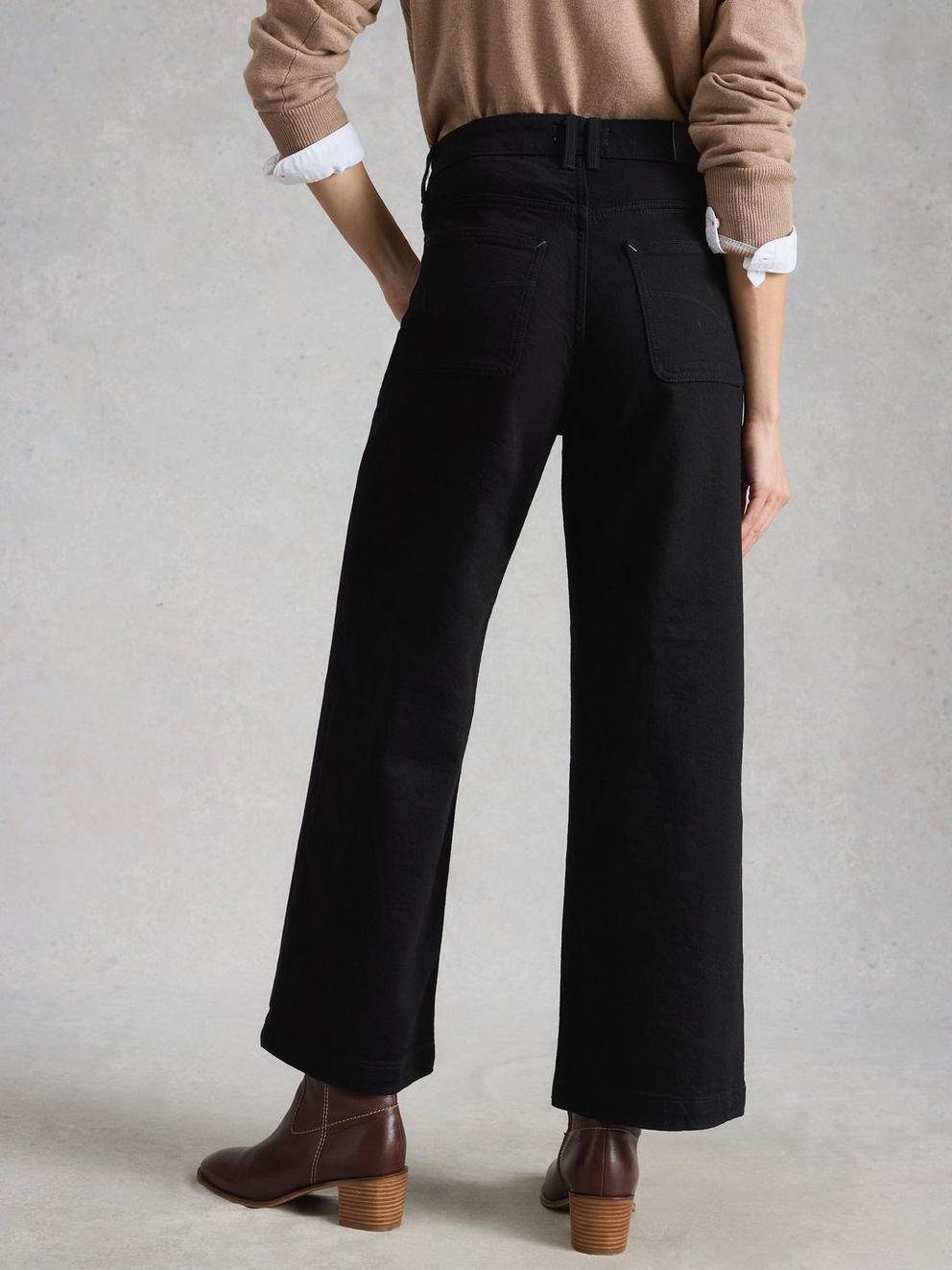 Tia Wide Leg Crop Jean