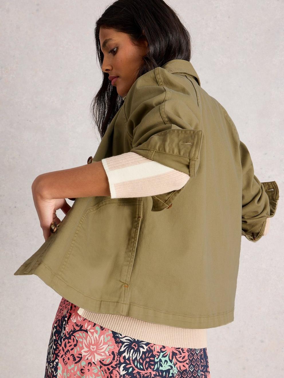 Eden Denim Collared Jacket