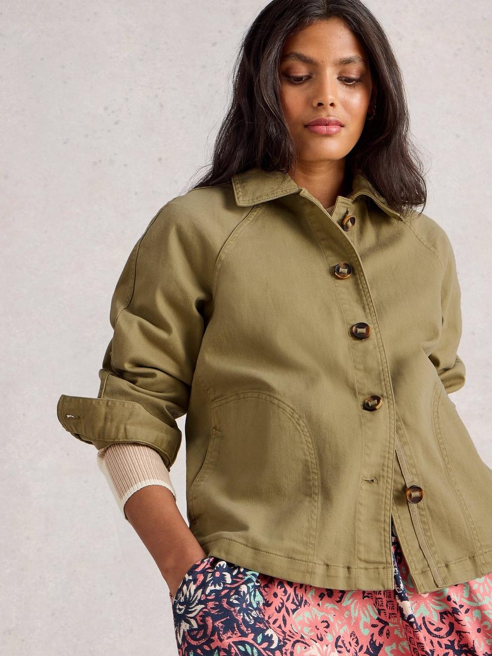 Eden Denim Collared Jacket