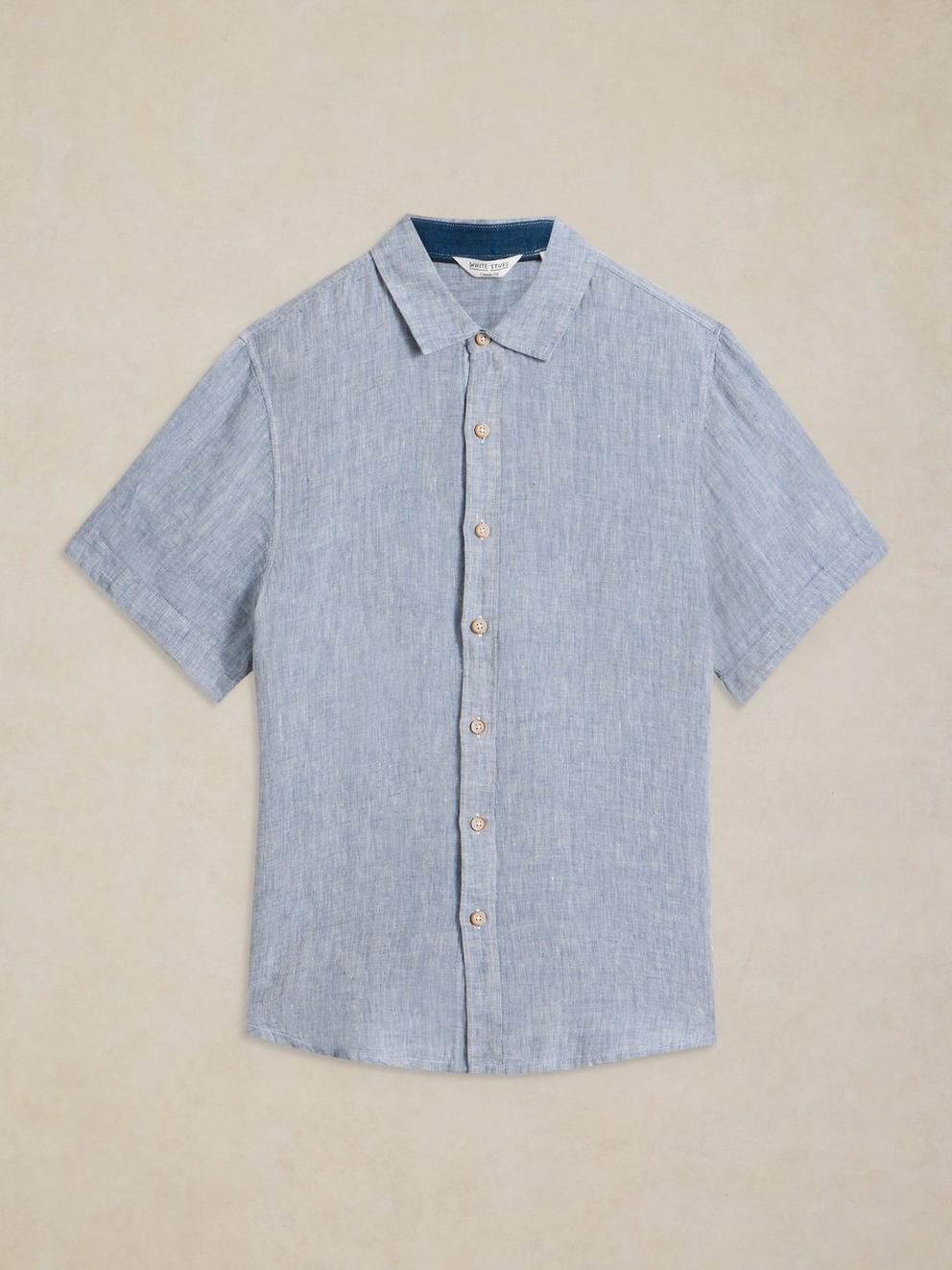 Keswick Short Sleeve Linen Shirt