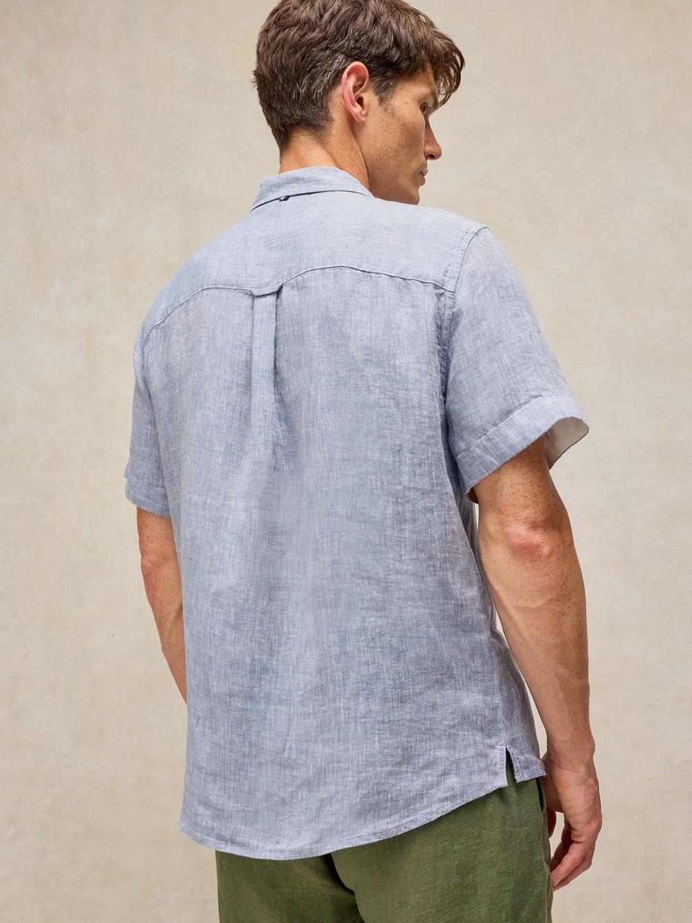 Keswick Short Sleeve Linen Shirt