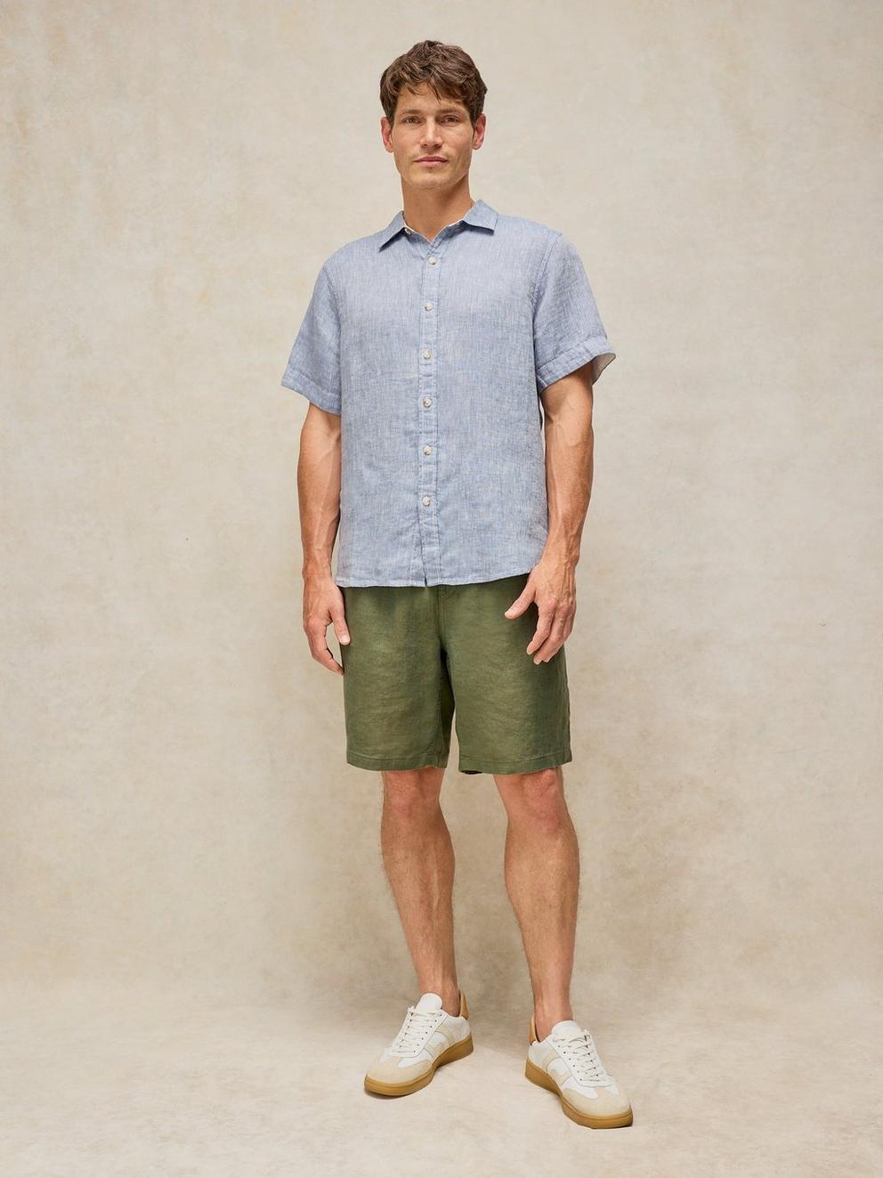 Keswick Short Sleeve Linen Shirt