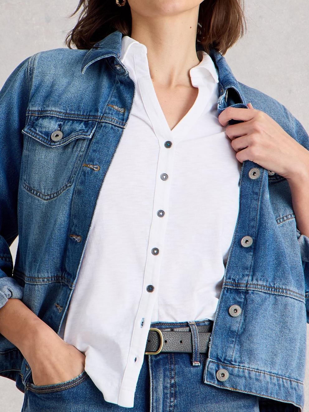 Annie Short Sleeve Jersey Shirt