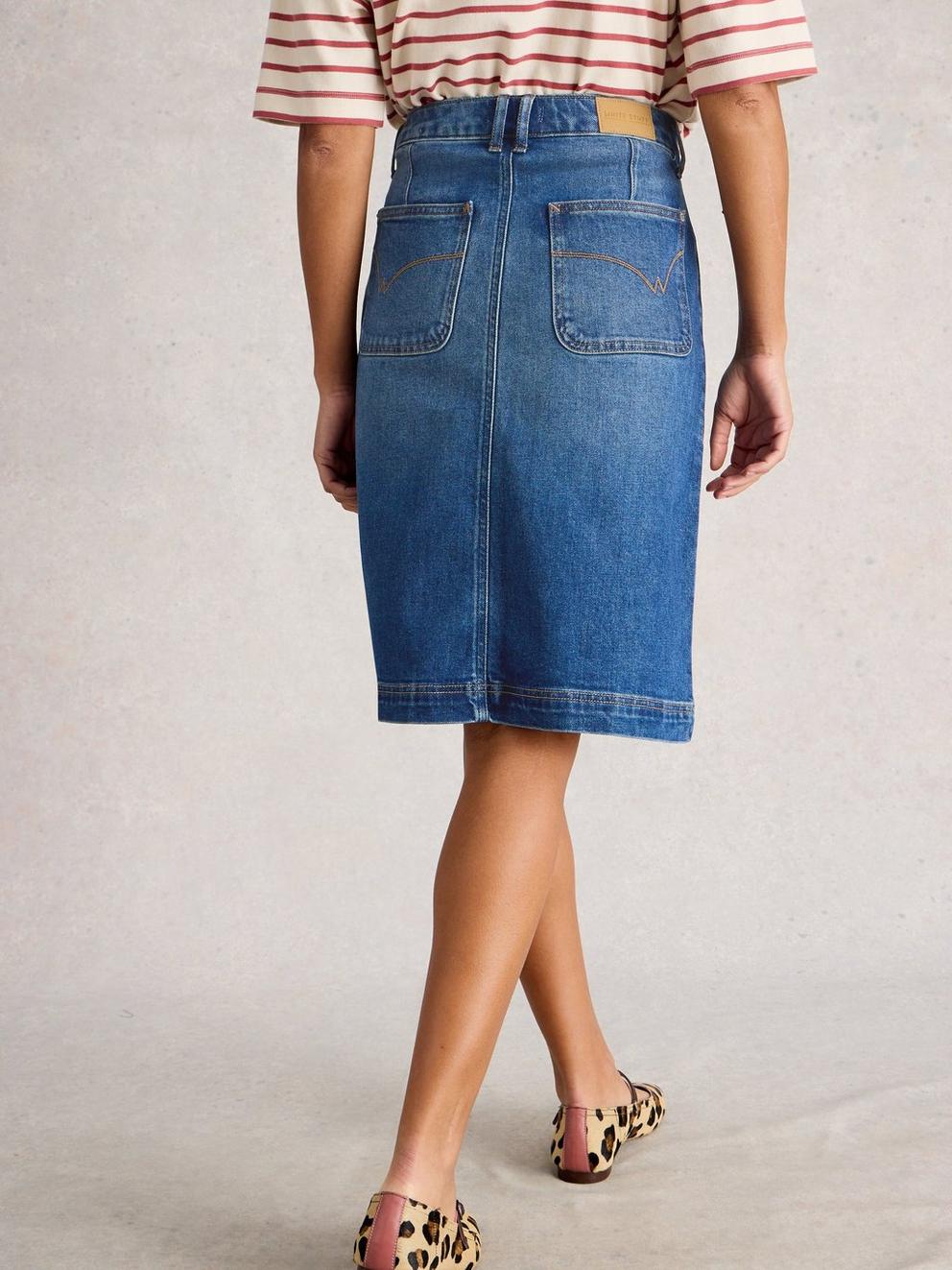 Tia Denim Skirt