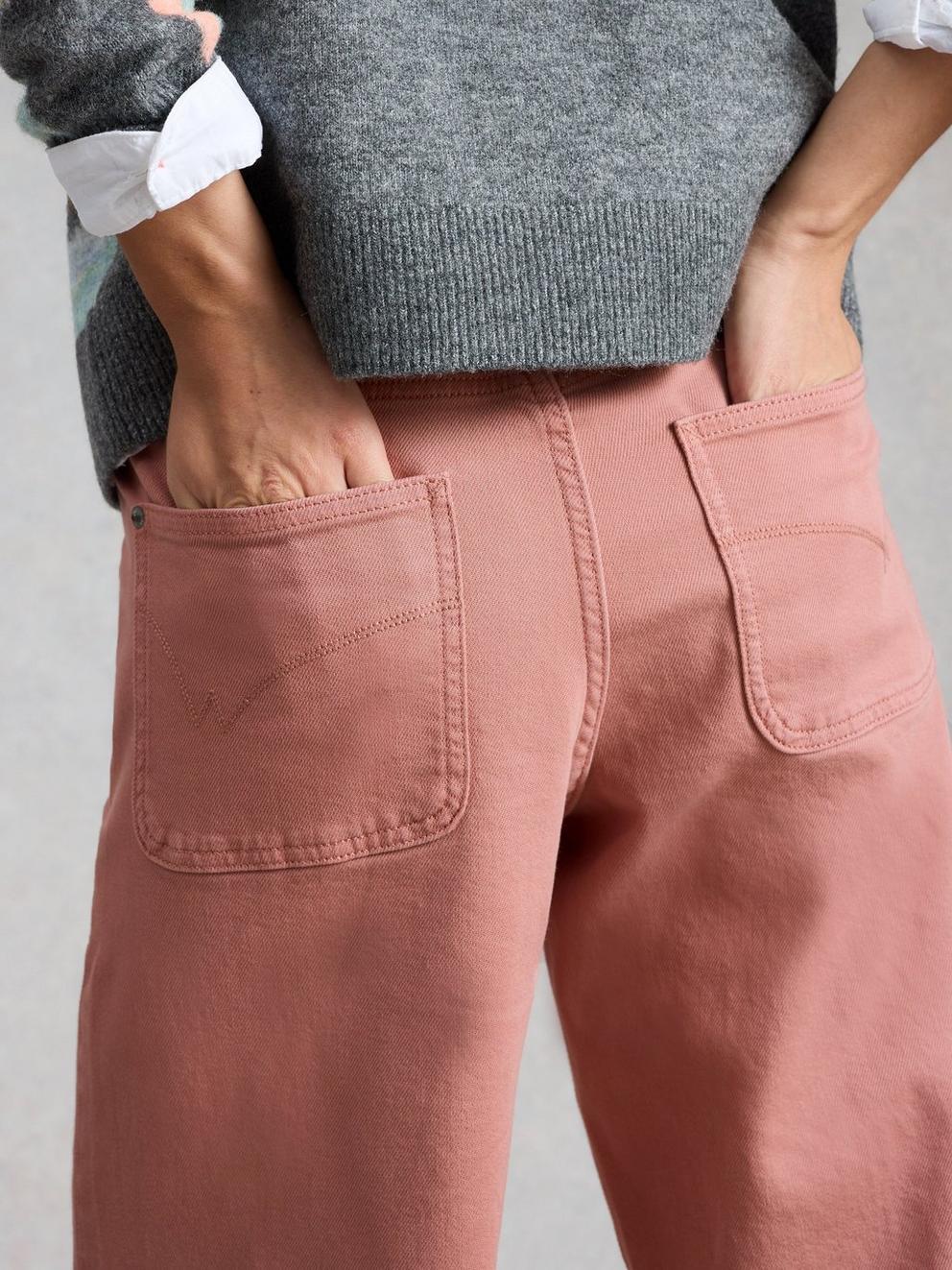 Crop Tia Wide Leg Jean