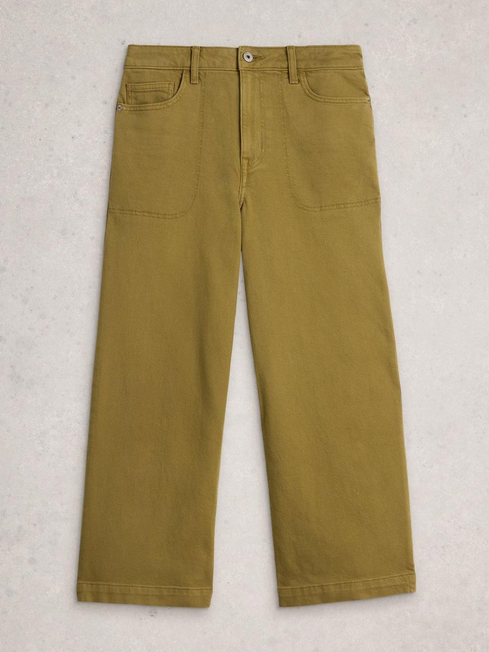 Crop Tia Wide Leg Jean