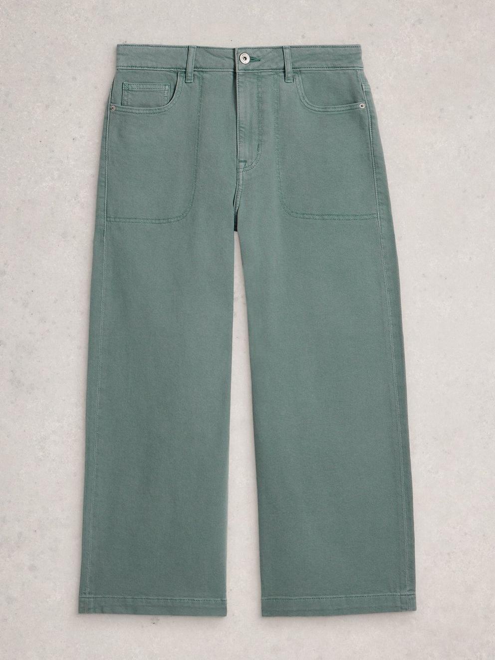 Crop Tia Wide Leg Jean
