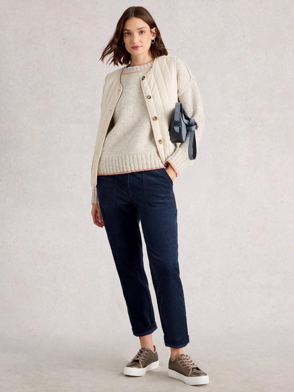 Womens Twister Cord Trouser