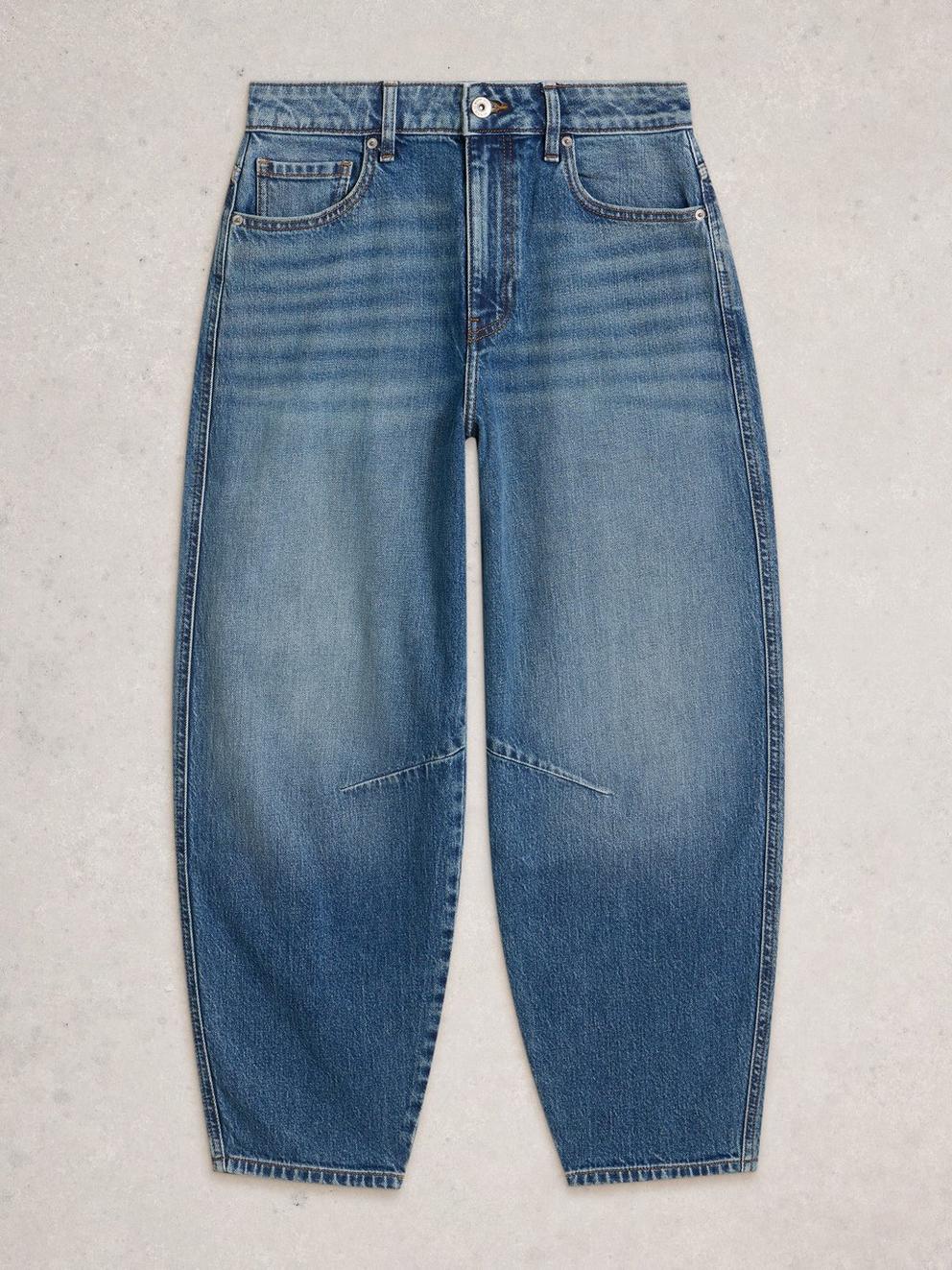 Aubrey Barrel Leg Jean