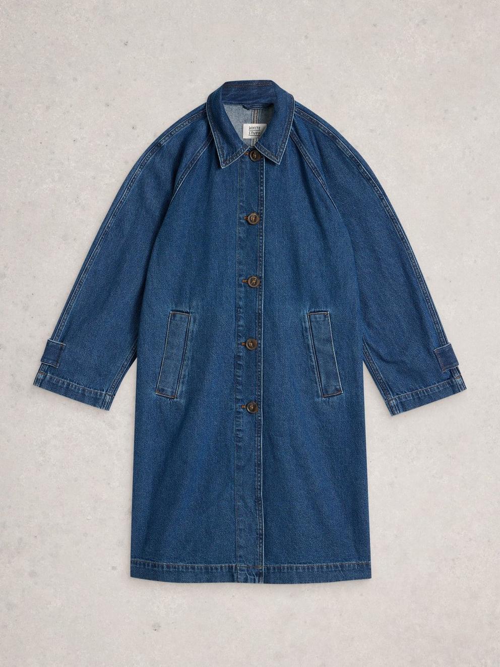Oakleigh Collared Denim Coat