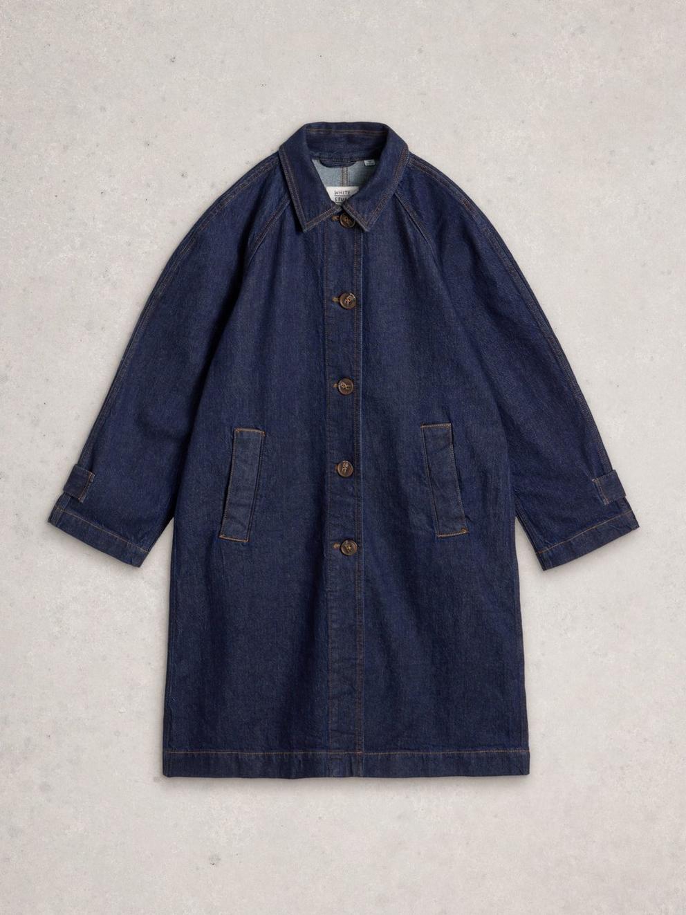 Oakleigh Denim Long Sleeve Coat